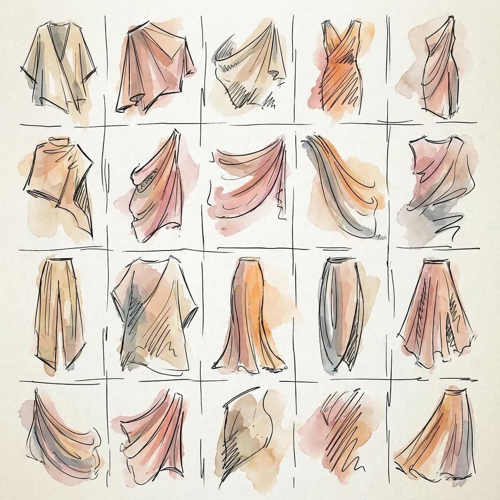 Grid of Fashion-MNIST samples