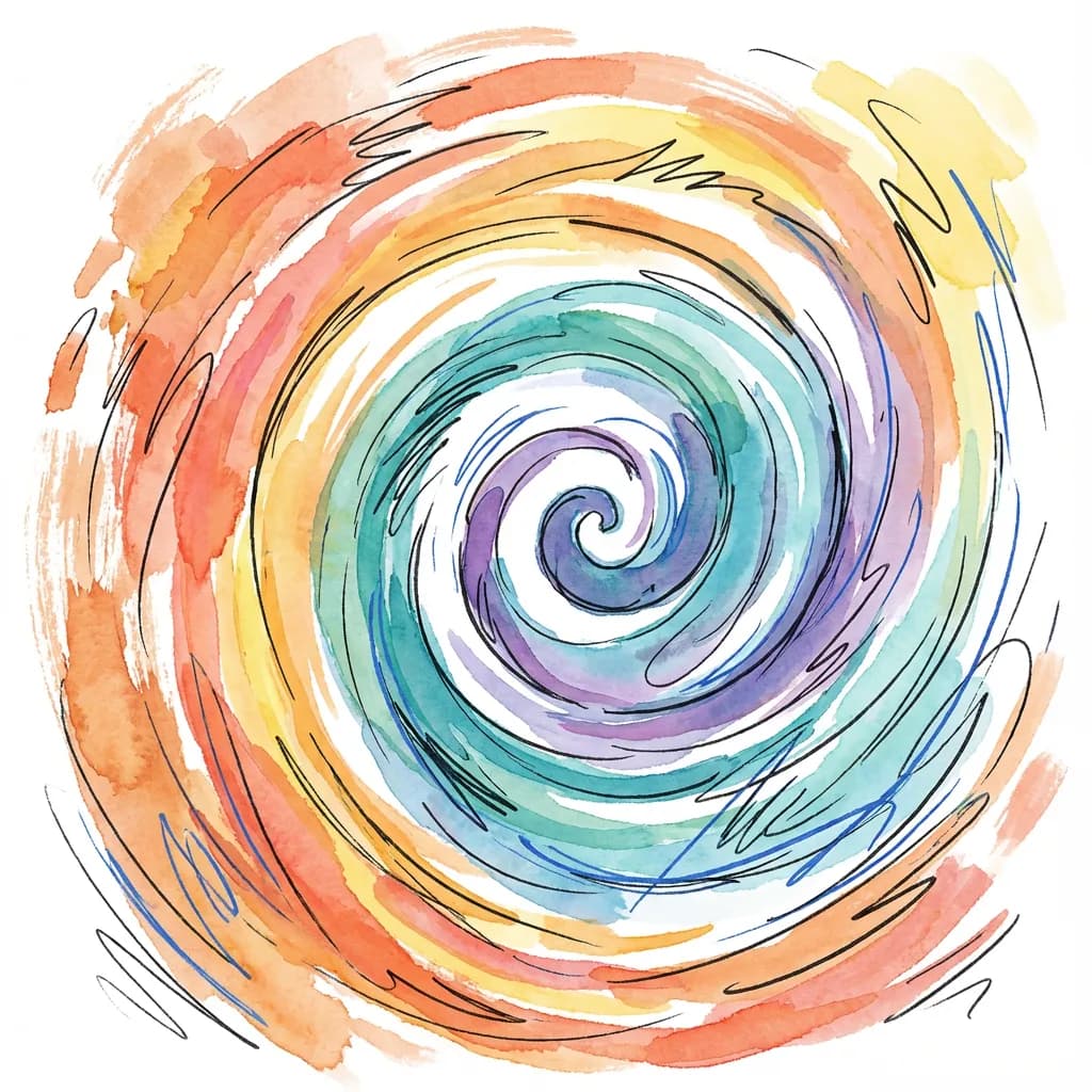 The training loop cycle